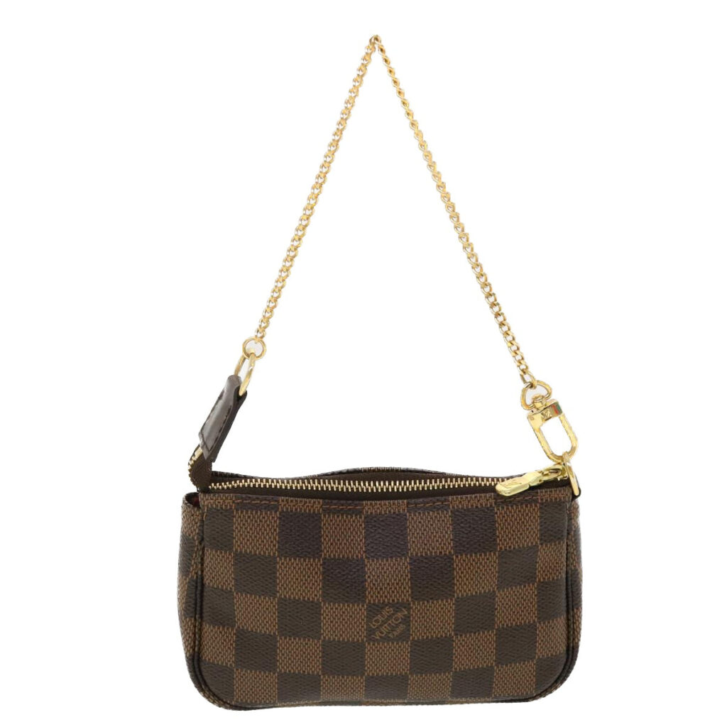 LOUIS VUITTON Damier Ebene T&B Mini Pochette Accessoires Pouch 39918 - Product Image 2