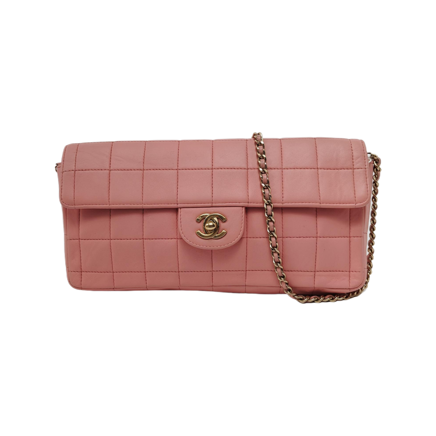 Chanel Leather Pink East Handbag | Studio Nafay
