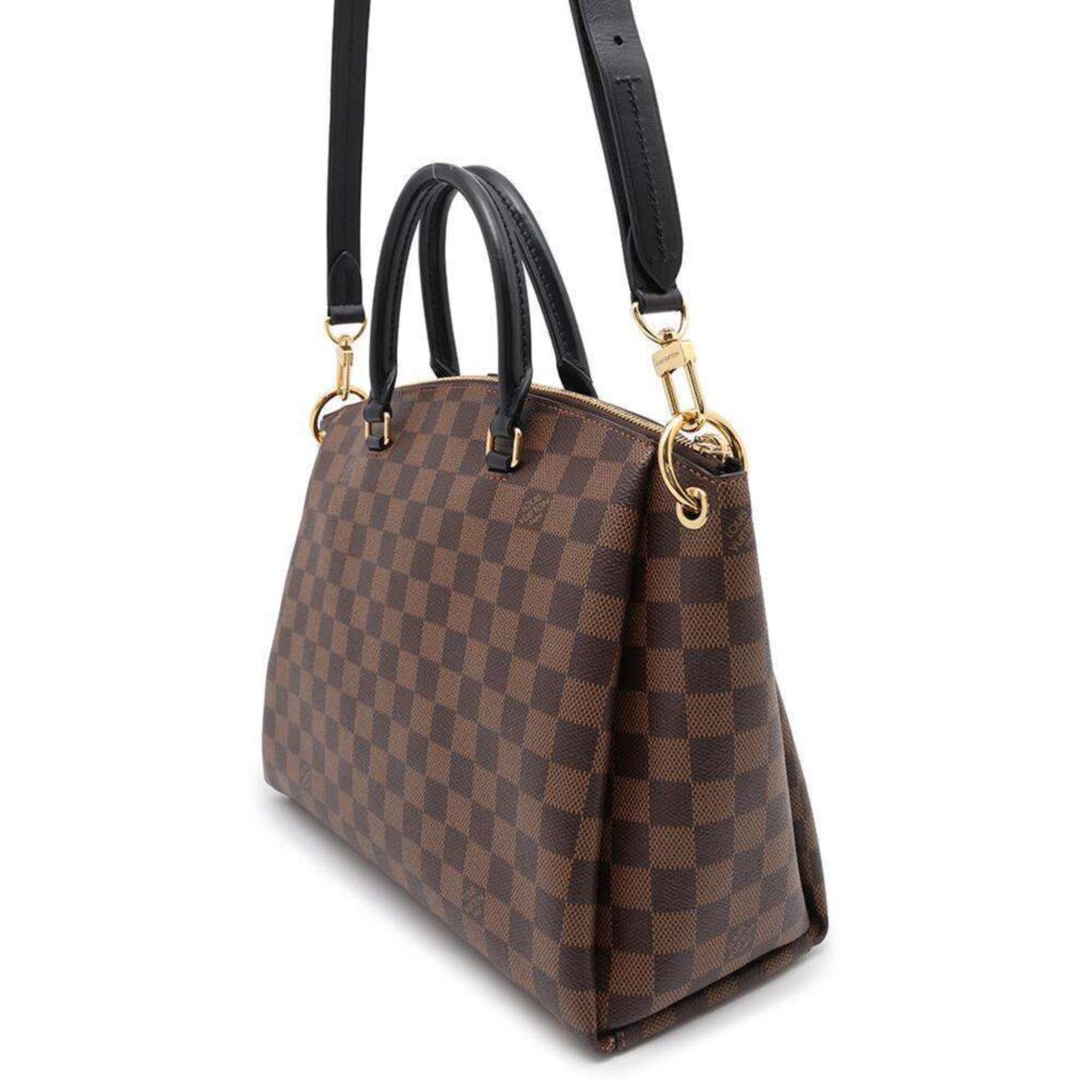 Louis Vuitton Damier Canvas Ebene Noir Damier Canvas Shoulder Bag Tote Bag - Product Image 2