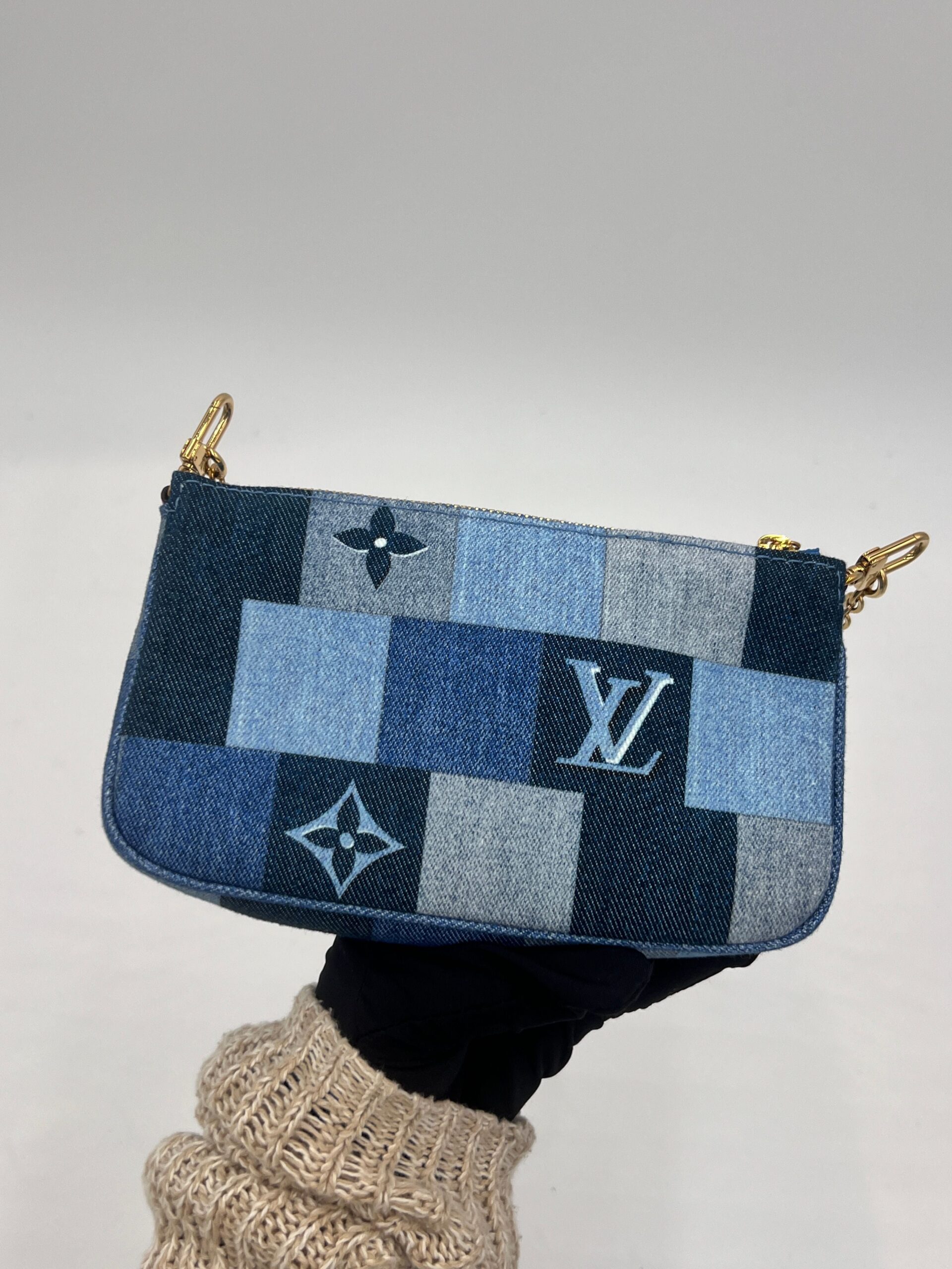 Louis Vuitton Monogram Patchwork Multi-Pochette Accessoires – Clutches, Handbags AG322O