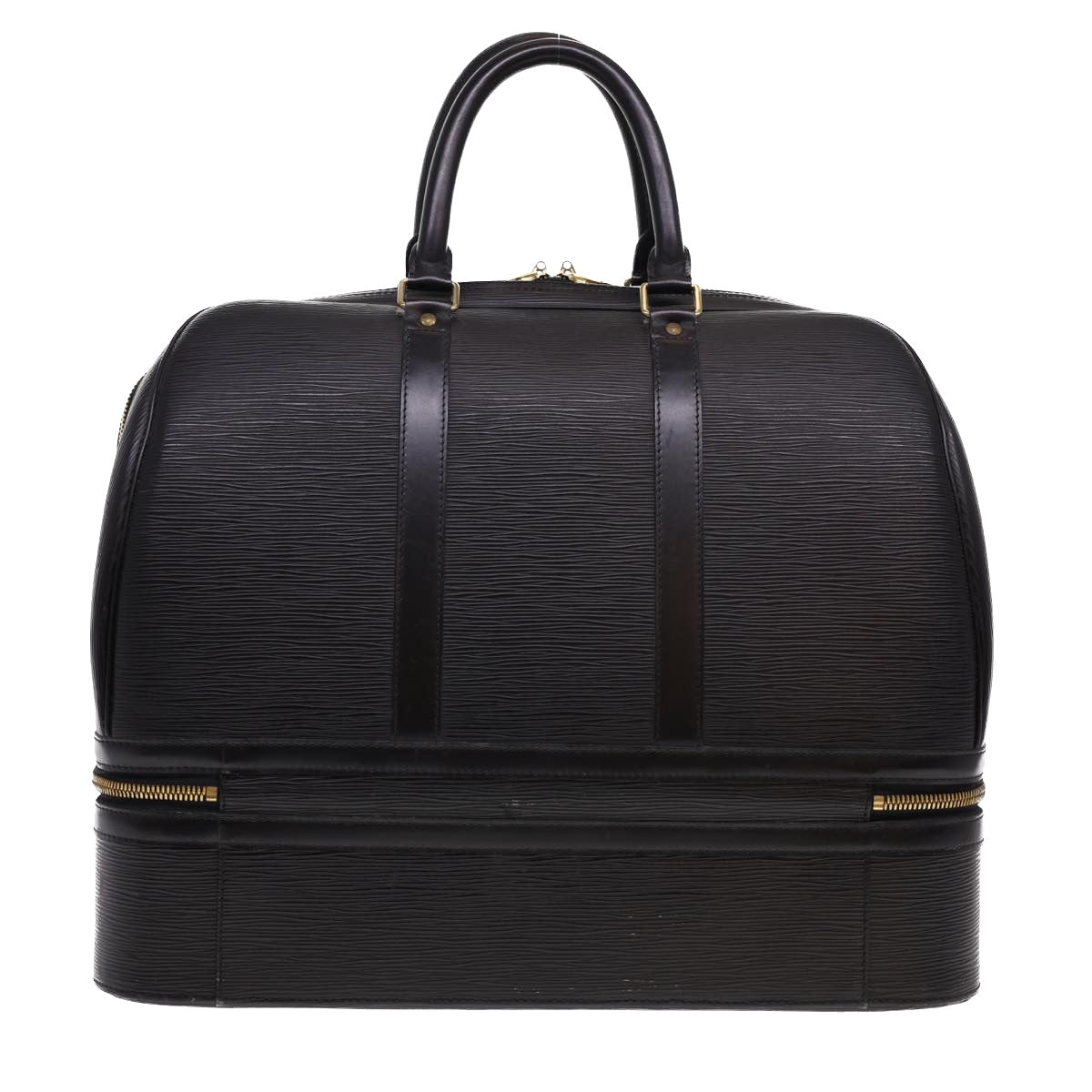 LOUIS VUITTON Epi Sac Sports Boston Bag SPO Black LV 40014