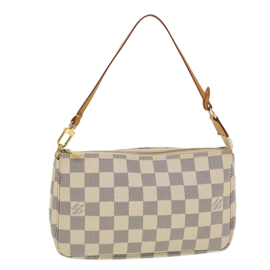 LOUIS VUITTON Damier Azur Pochette Accessoires Pouch LV 40029 | Studio Nafay