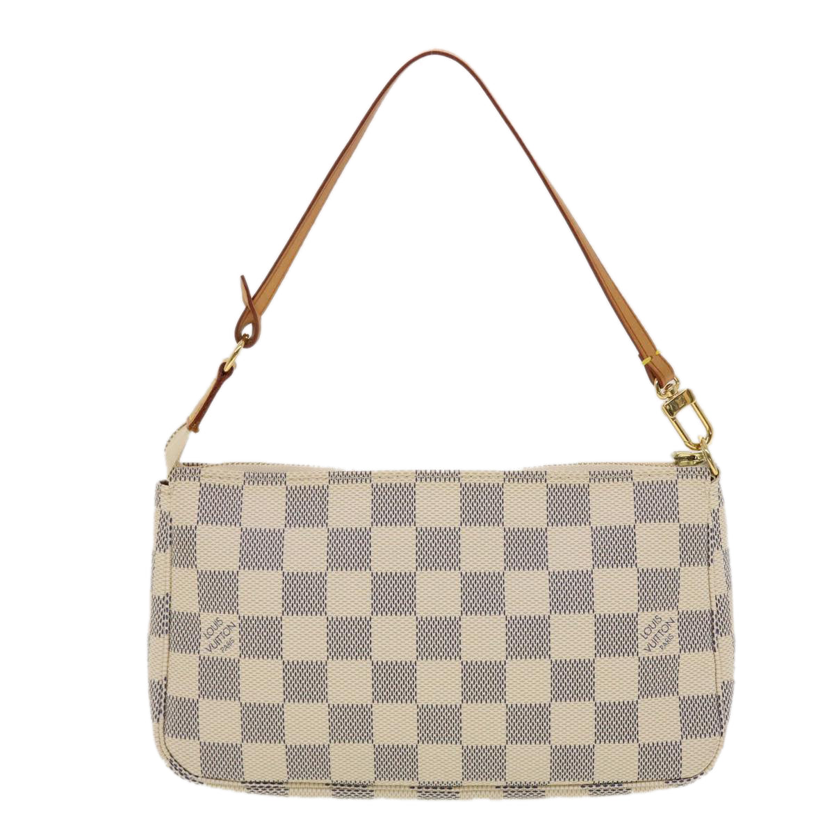 LOUIS VUITTON Damier Azur Pochette Accessoires Pouch LV 40029