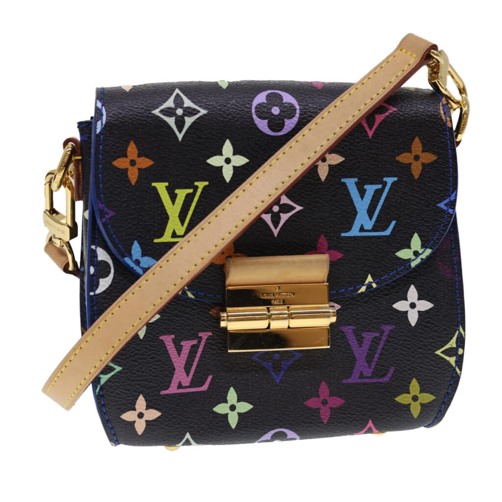 LOUIS VUITTON Multicolor Heart Breaker Shoulder Bag Black LV 40032A - Product Image 2