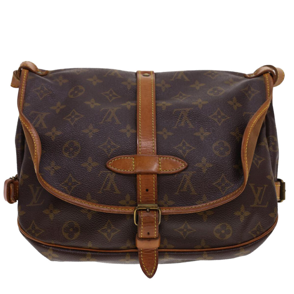 LOUIS VUITTON Monogram Saumur 30 Shoulder Bag LV 40092 - Product Image 2