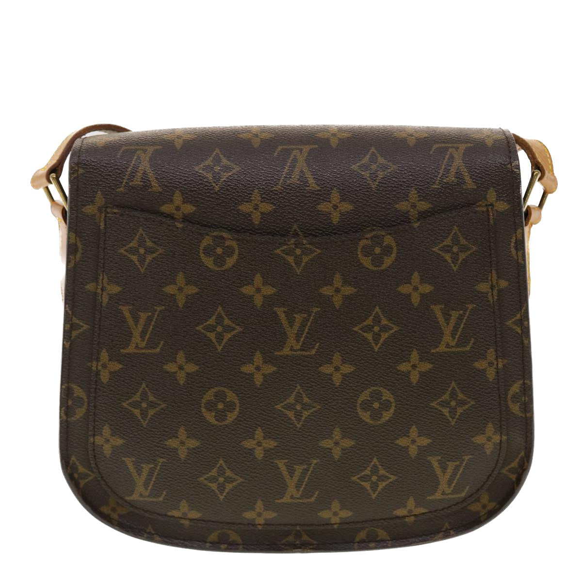 LOUIS VUITTON Monogram Saint Cloud GM Shoulder Bag LV 40145