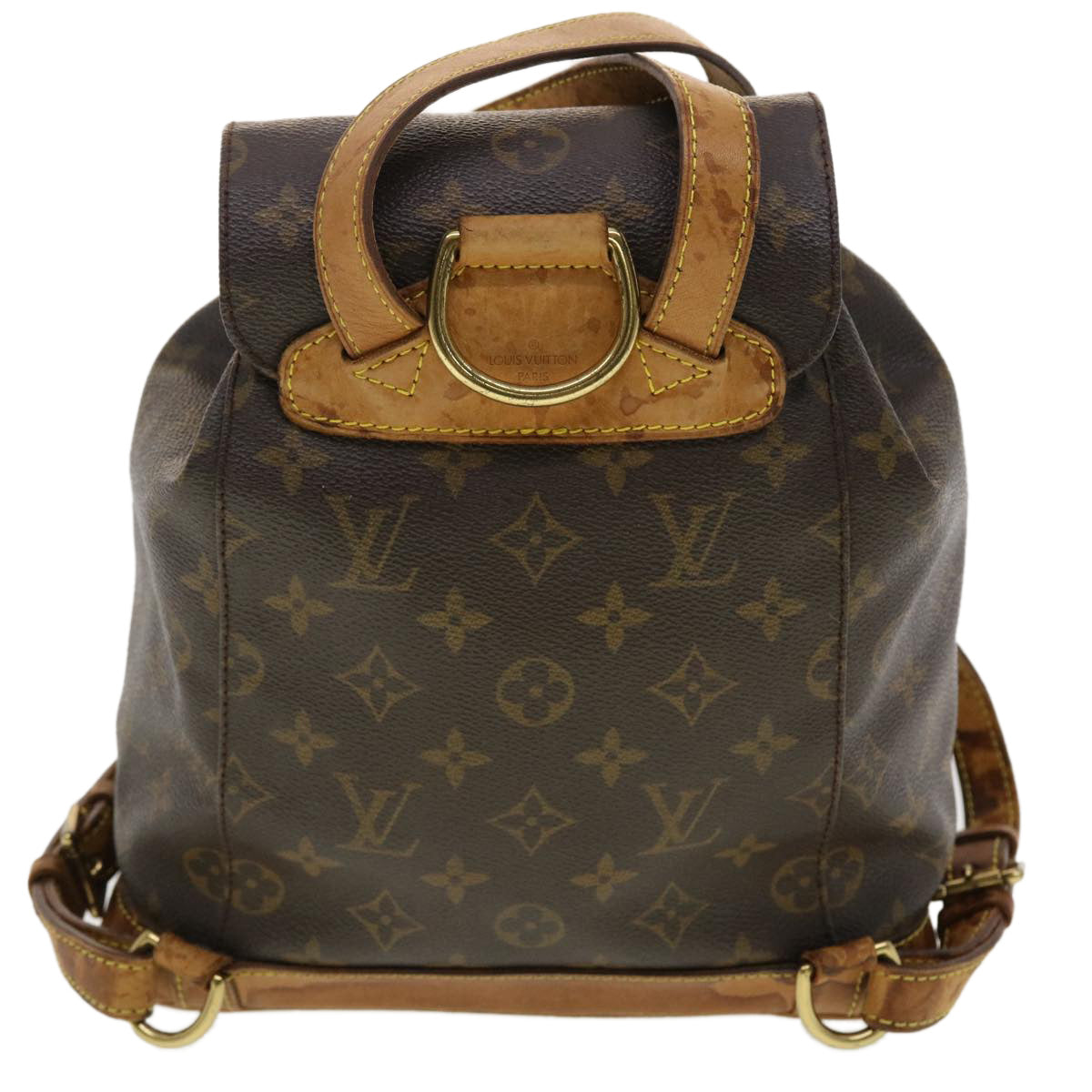 LOUIS VUITTON Monogram Montsouris MM Backpack LV 40646