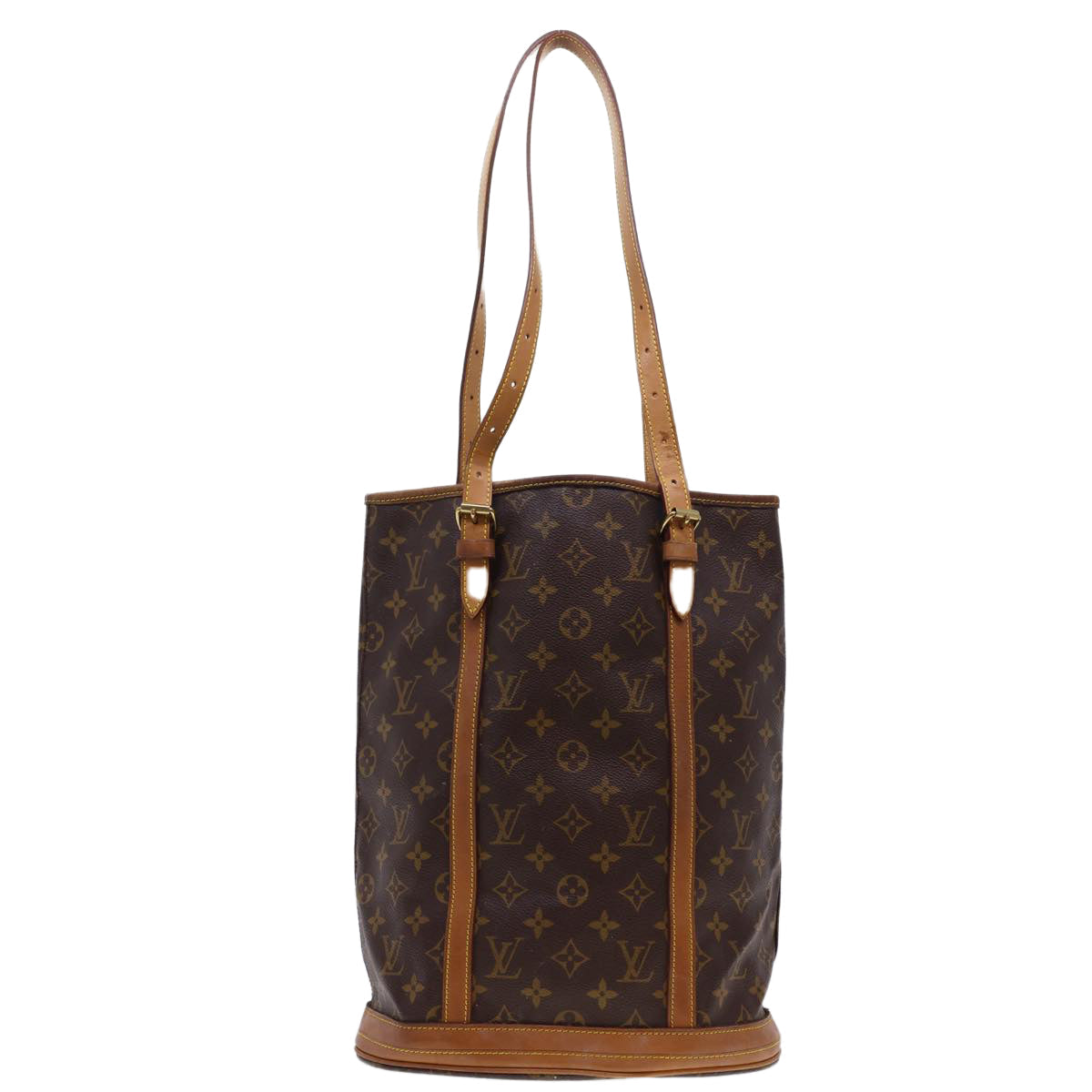 LOUIS VUITTON Monogram Bucket GM Shoulder Bag LV 40740