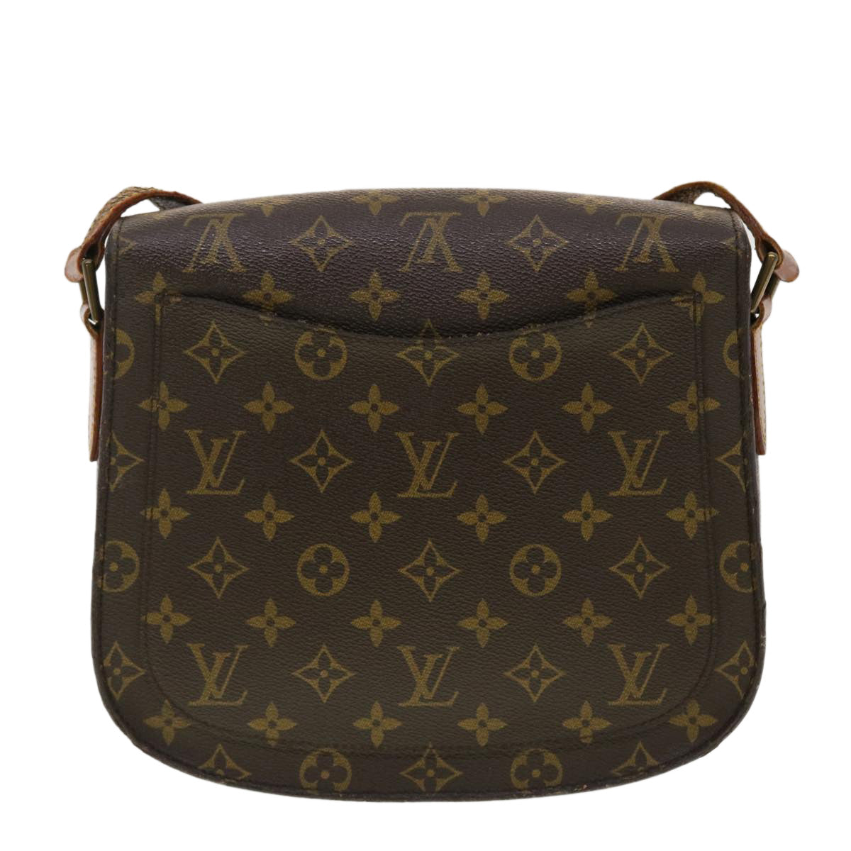 LOUIS VUITTON Monogram Saint Cloud GM Shoulder Bag LV 40762