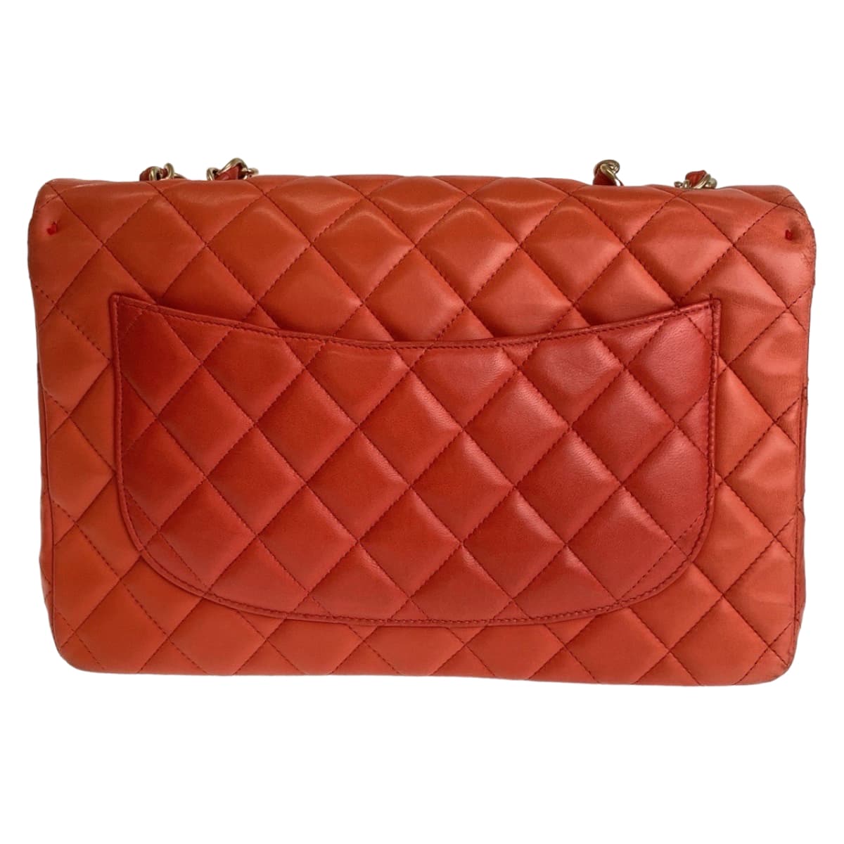 Chanel Lambskin Coco Mark Turn Lock Shoulder Bag Deauville 30