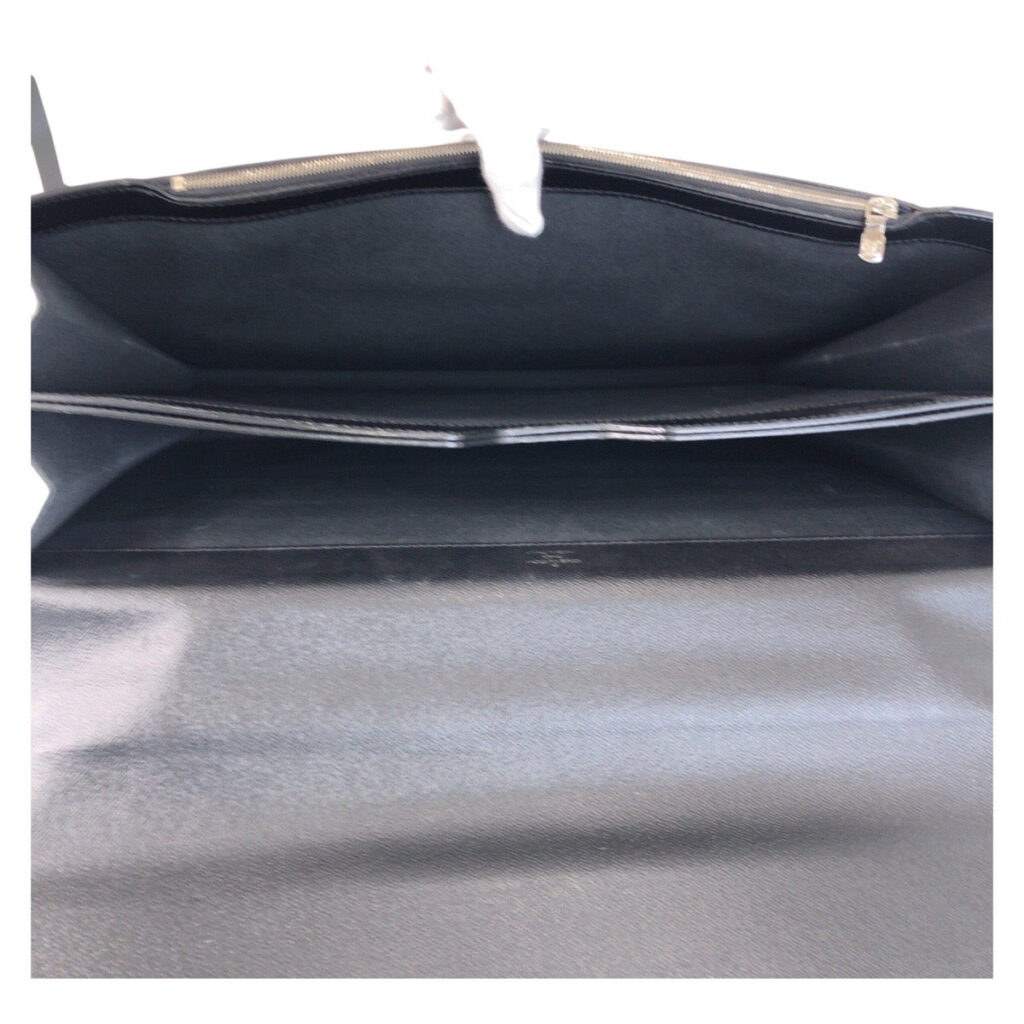 LOUIS VUITTON Business bag Epi Leather Noir Black SilverMetal Business bag briefcase Epi Robusto mens - Product Image 2
