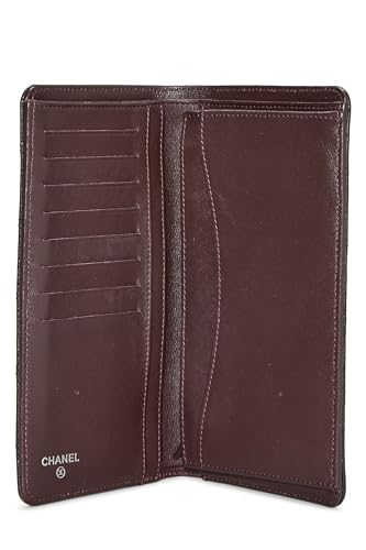 Chl, Black Quilted Caviar Classic Long Yen Wallet, Black | Studio Nafay