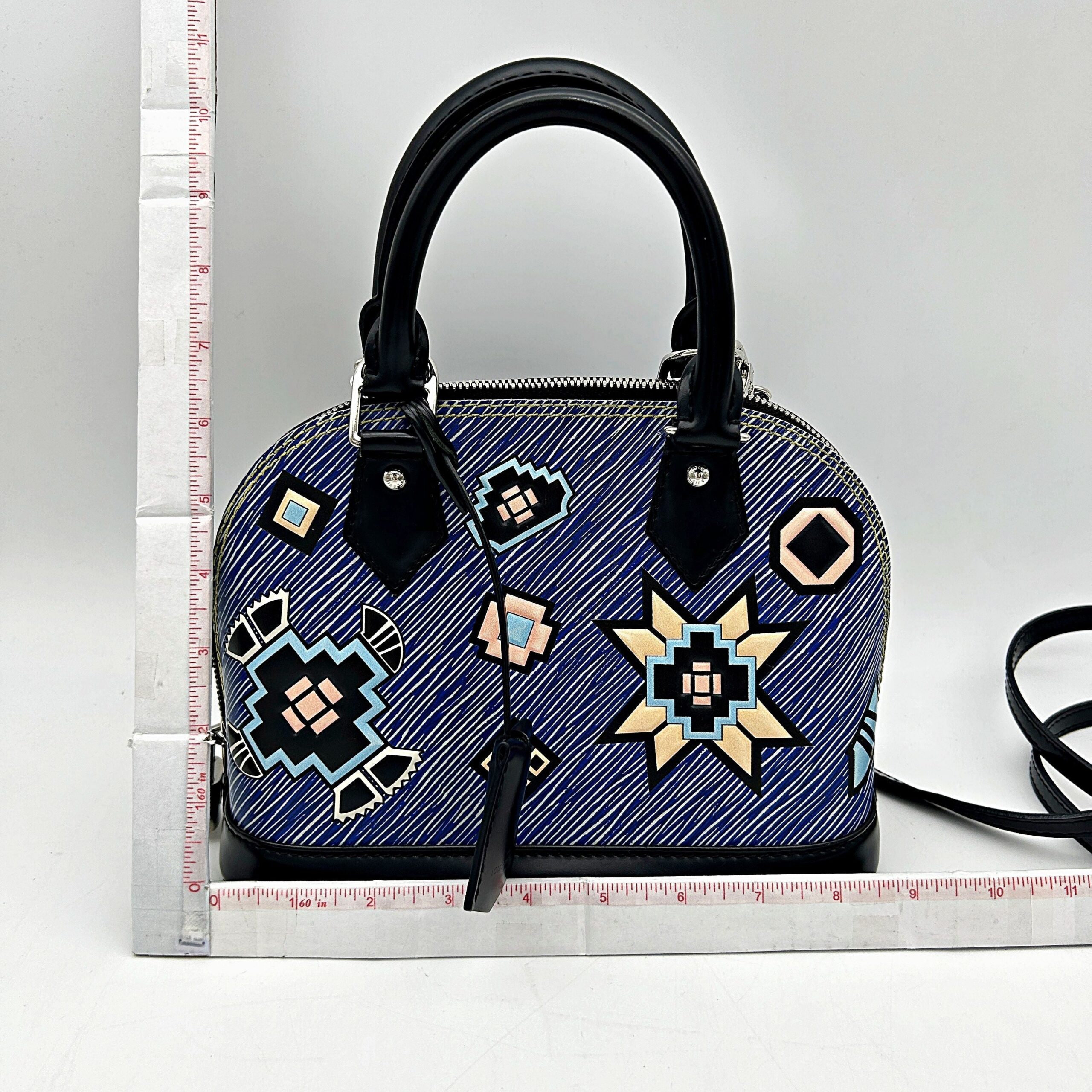 LOUIS VUITTON Epi Azteque Alma PM Light