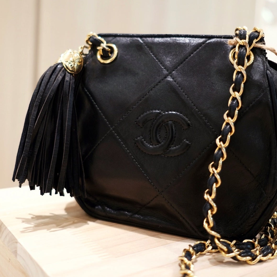 Chanel Matelassé Auth Chain Handbag - Product Image 2
