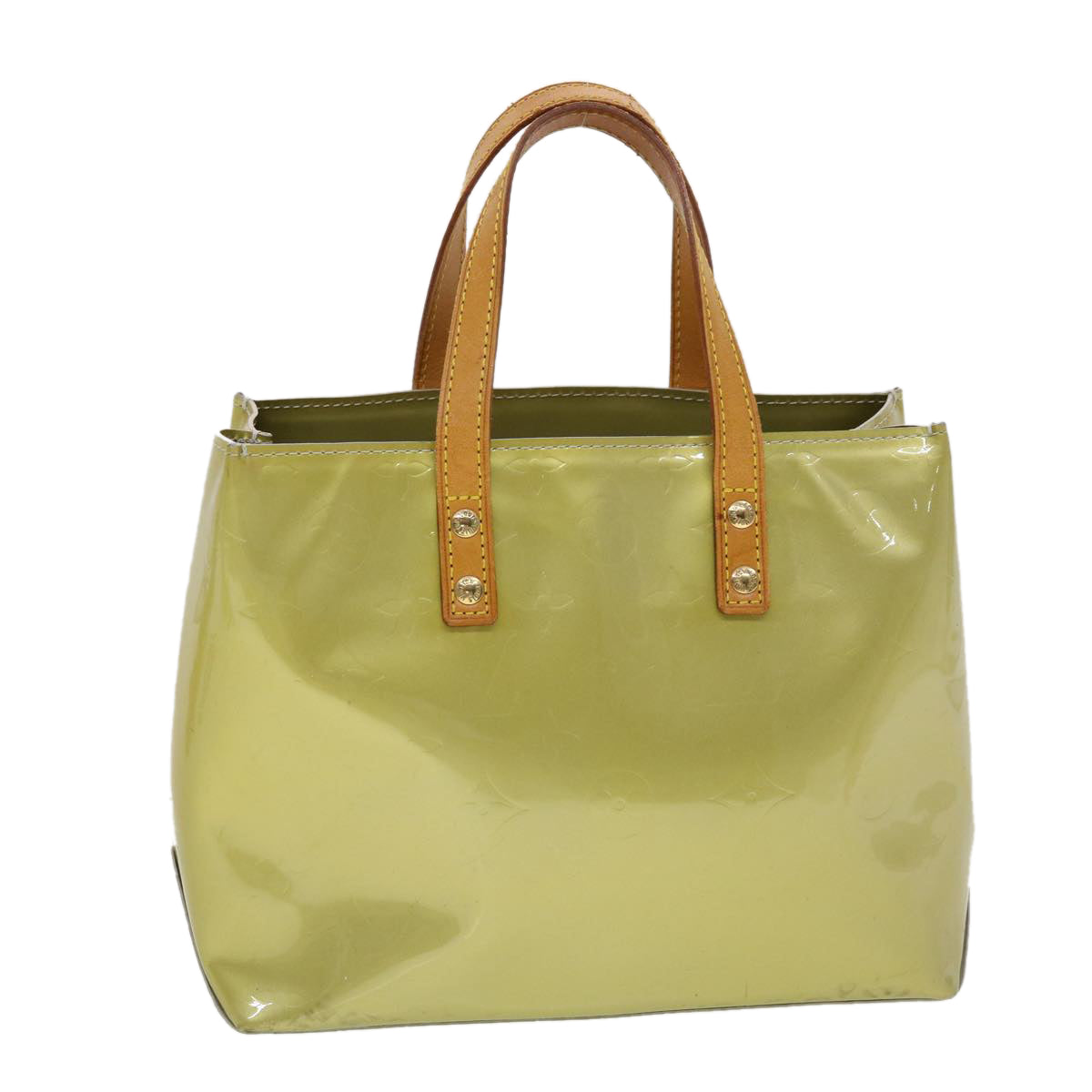 LOUIS VUITTON Monogram Vernis Reade PM Hand Bag Gris LV Auth 45332 - Product Image 2