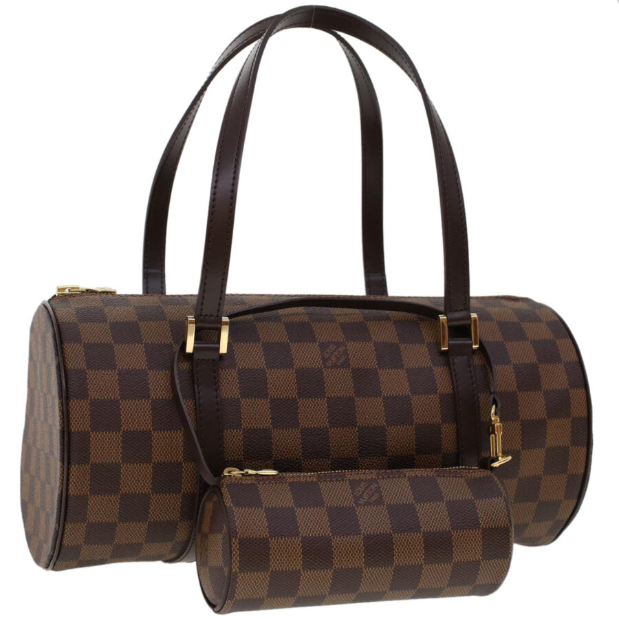 LOUIS VUITTON Damier Ebene Papillon 30 Hand Bag LV Auth 45635A | Studio Nafay