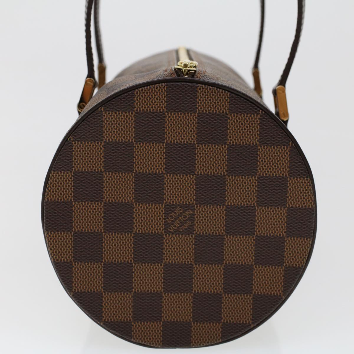 LOUIS VUITTON Damier Ebene Papillon 30 Hand Bag LV Auth 45635A