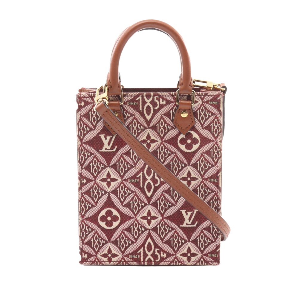 Red Louis Vuitton Since 1854 Petit Sac Plat Satchel - Product Image 2