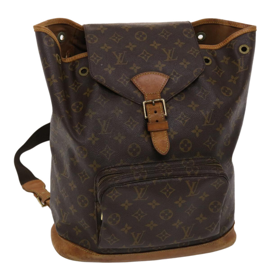 LOUIS VUITTON Monogram Montsouris GM Backpack LV Auth 47014 | Studio Nafay