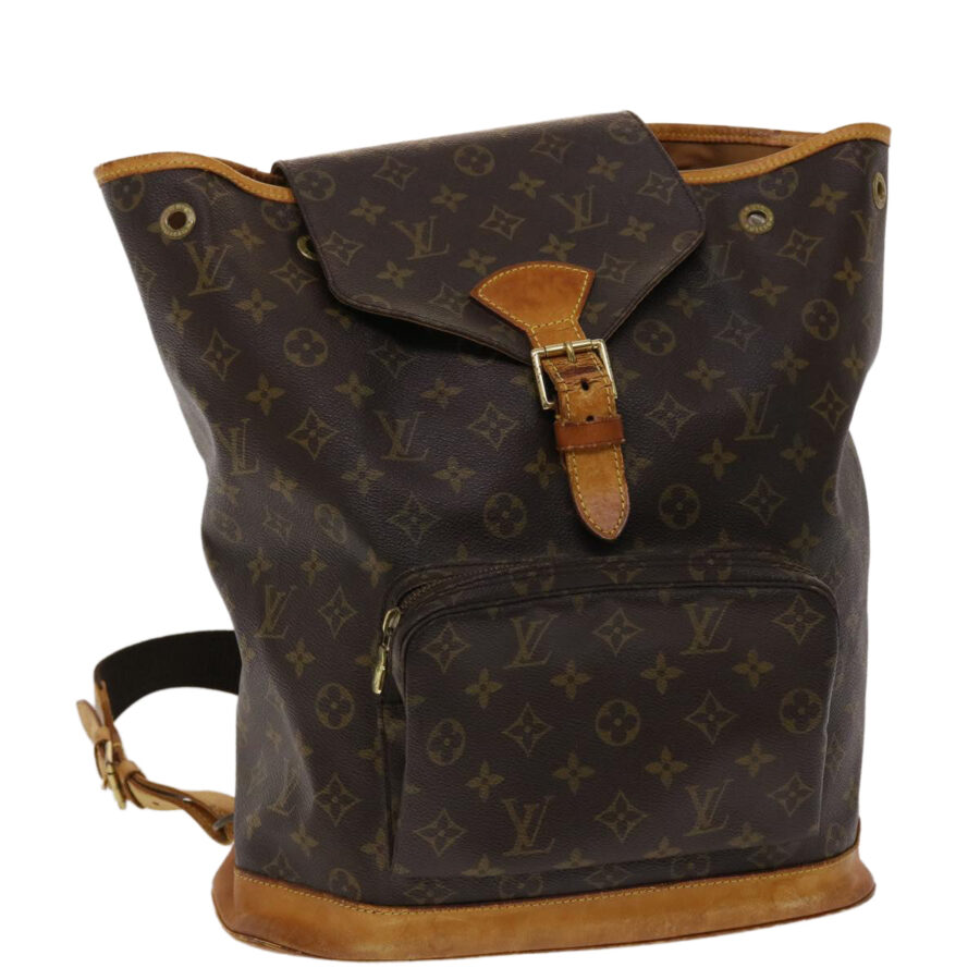 LOUIS VUITTON Monogram Montsouris GM Backpack LV Auth 47463 | Studio Nafay