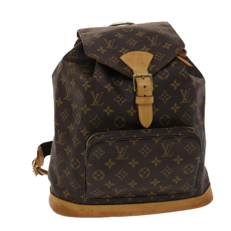 LOUIS VUITTON Monogram Montsouris GM Backpack LV Auth 47732 | Studio Nafay
