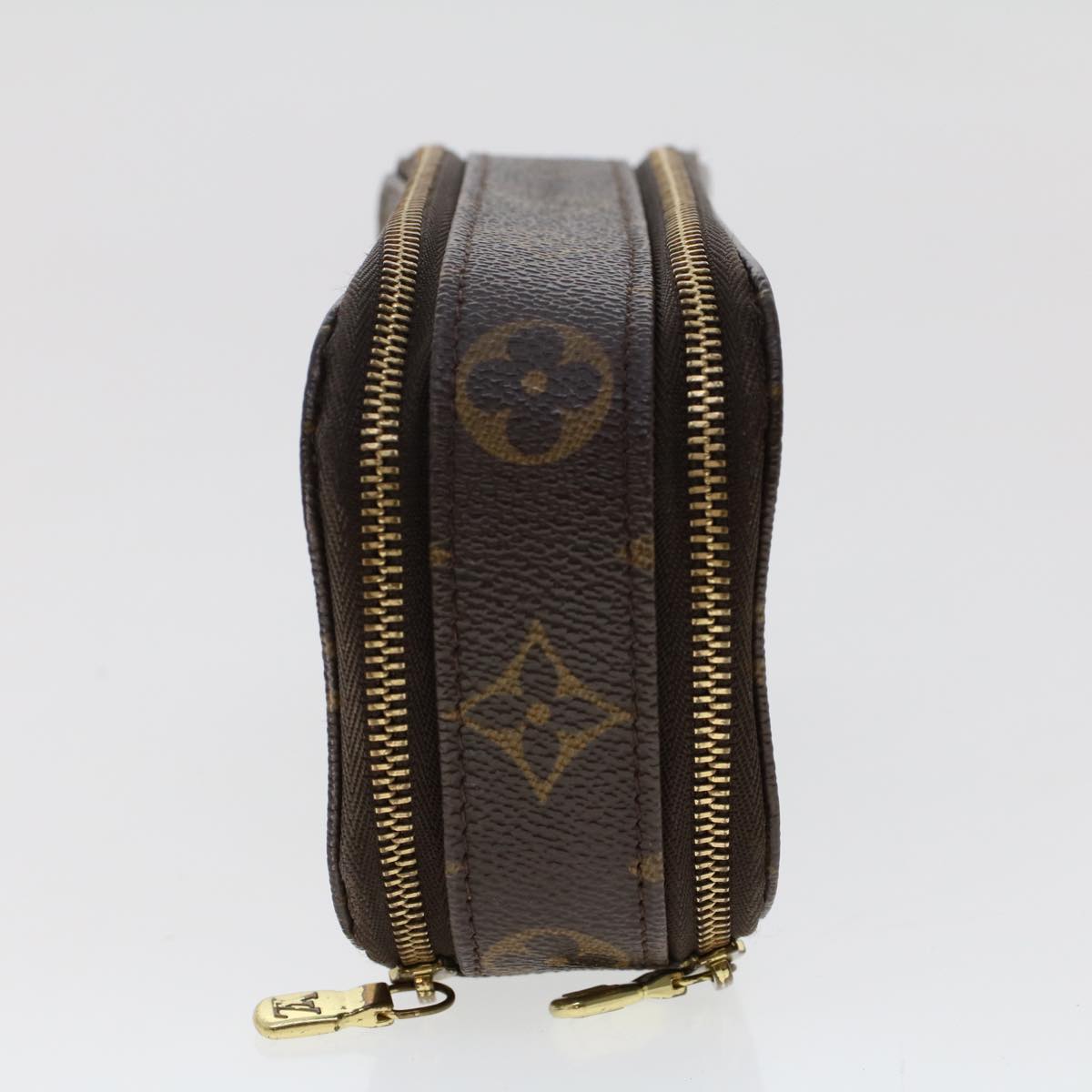 LOUIS VUITTON Monogram Trousse Brush PM Cosmetic Pouch LV