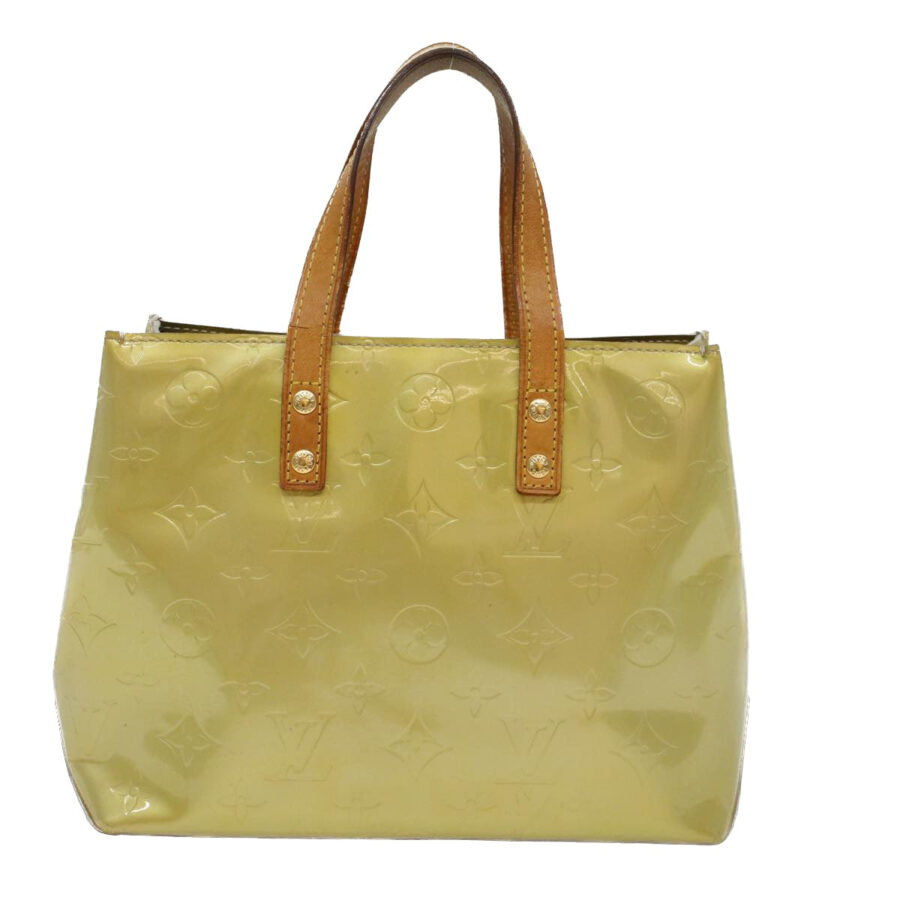 LOUIS VUITTON Monogram Vernis Reade PM Hand Bag Gris LV 47984 | Studio Nafay