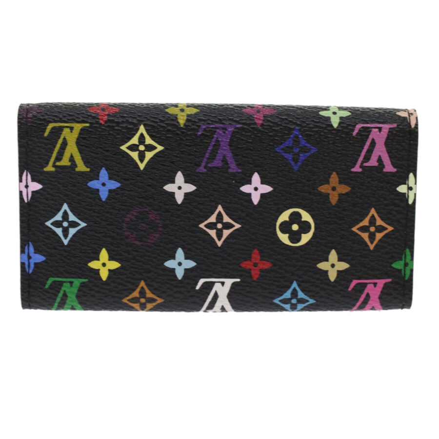 LOUIS VUITTON Monogram Multicolor Multicles 4 Key Case Black Auth Handbag | Studio Nafay