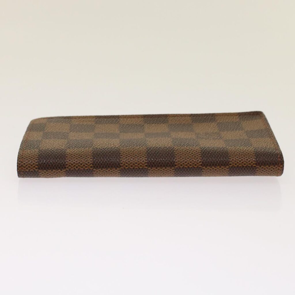 LOUIS VUITTON Damier Ebene Etui Lunettes Simple Glasses Case Auth Handbag - Product Image 2