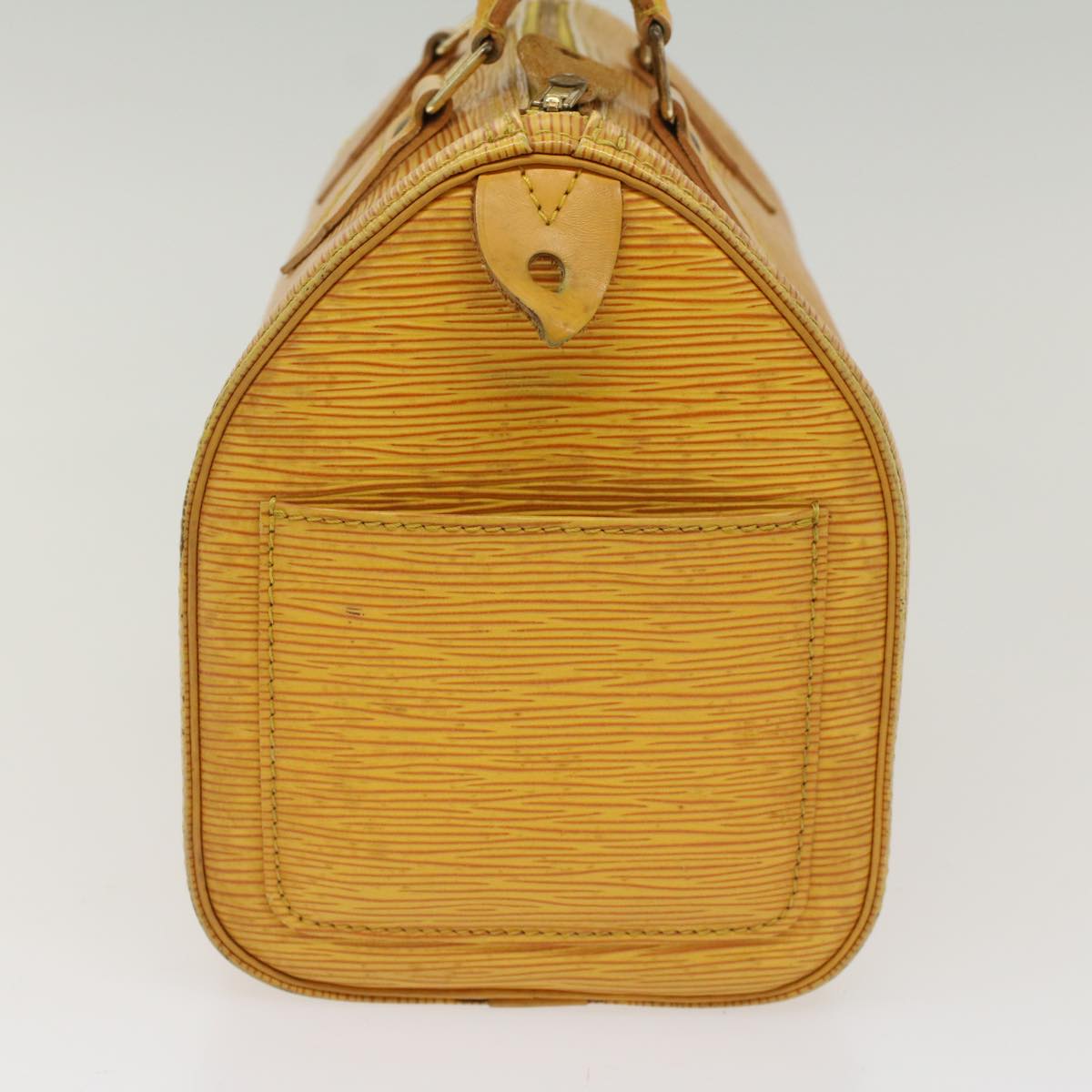 LOUIS VUITTON Epi Hand Bag Tassili Yellow LV