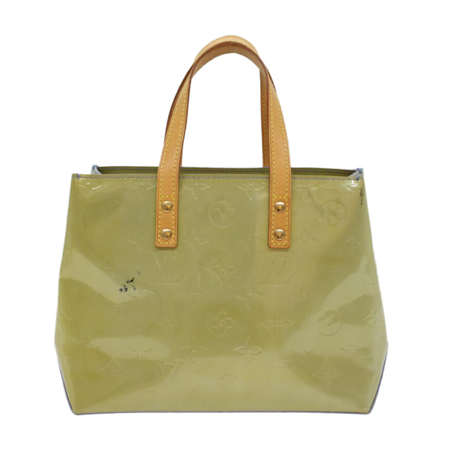 LOUIS VUITTON Monogram Vernis Reade PM Hand Bag Baby Blue LV 48999 | Studio Nafay