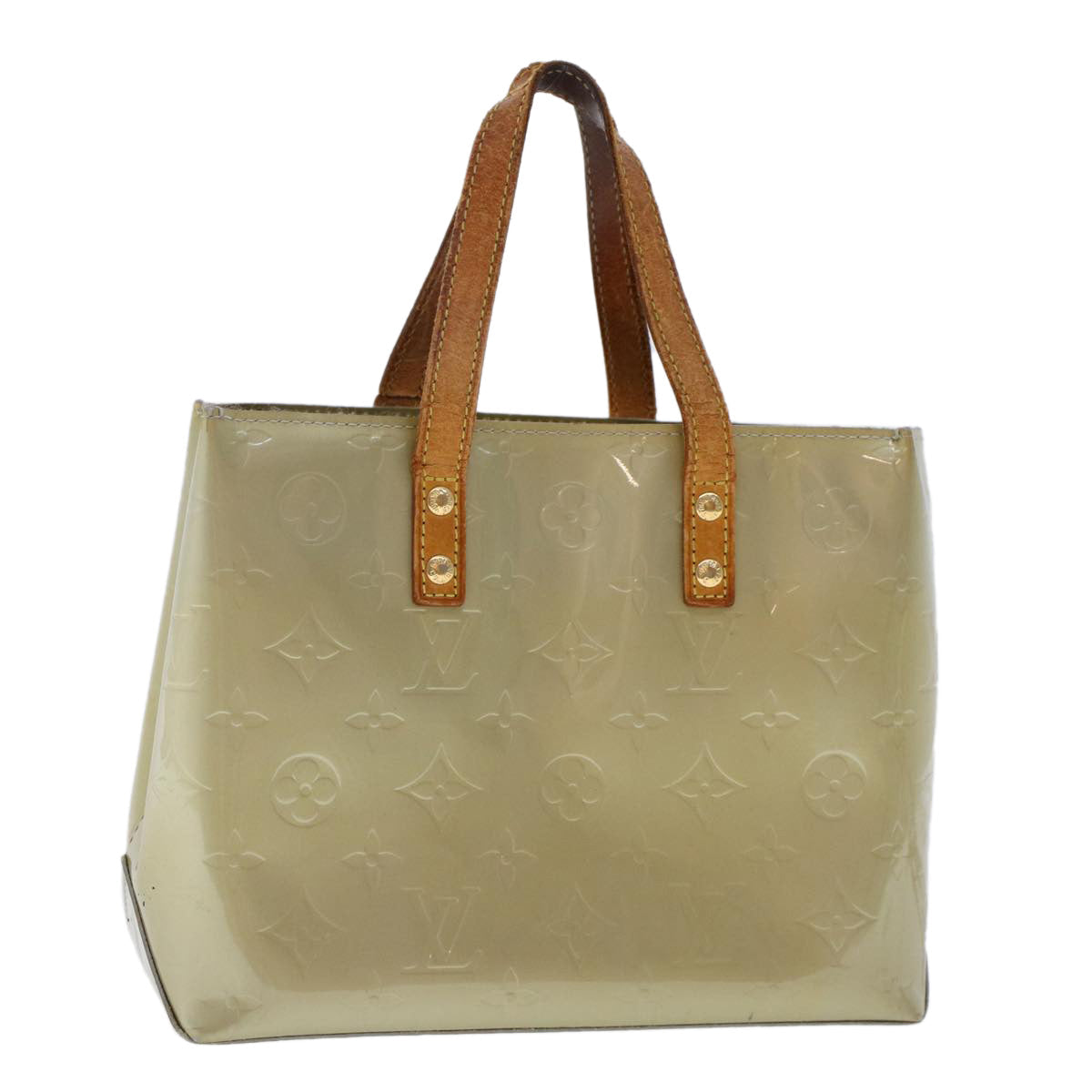 LOUIS VUITTON Monogram Vernis Reade PM Hand Bag Gris LV 49000 - Product Image 2