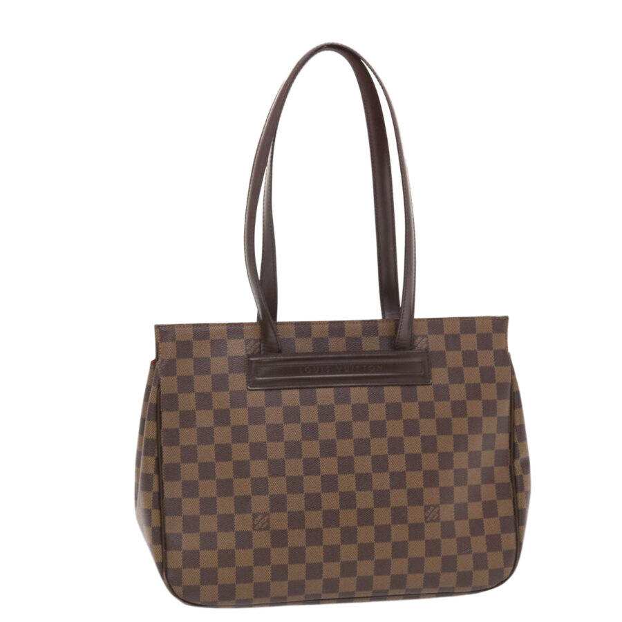LOUIS VUITTON Damier Ebene Parioli PM Tote Bag LV Auth 49438 | Studio Nafay