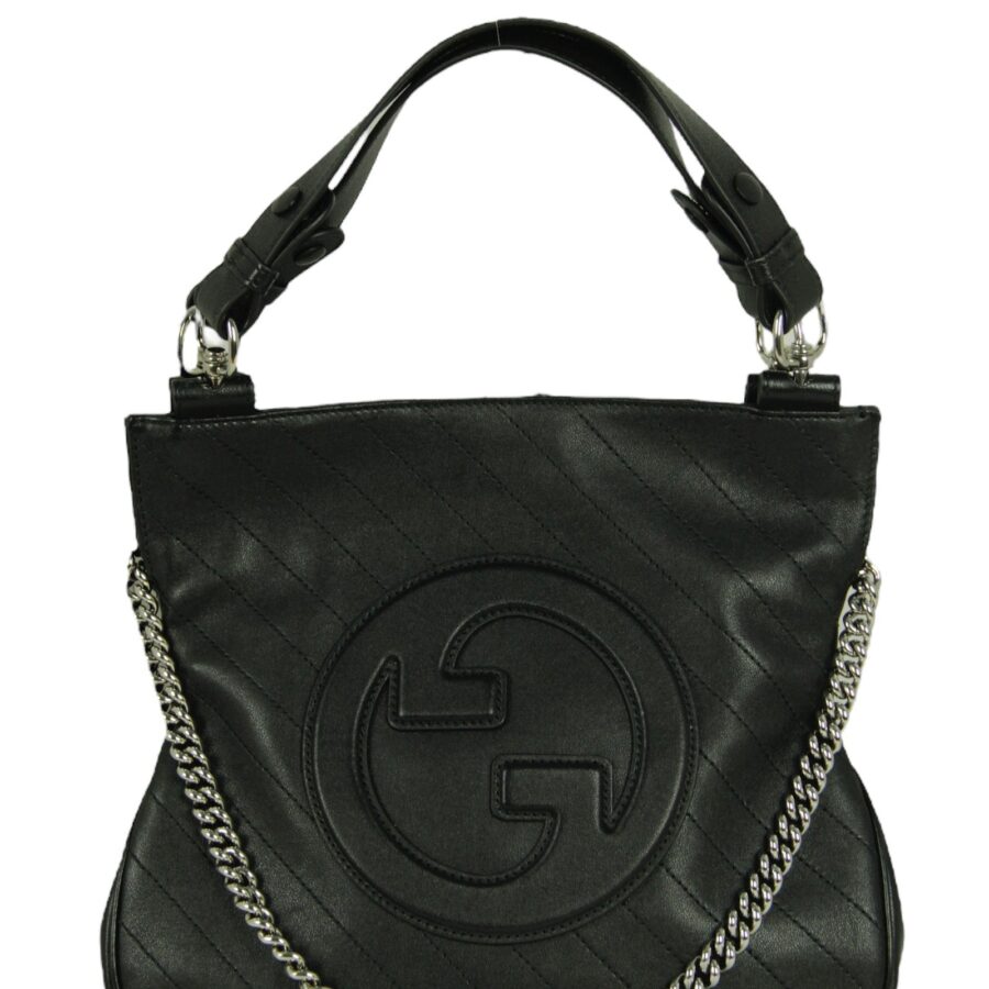 Gucci Black Small Blondie Shoulder Bag | Studio Nafay