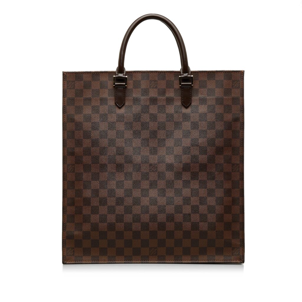 LOUIS VUITTON Damier Ebene Sac Plat Tote Bag - Product Image 2