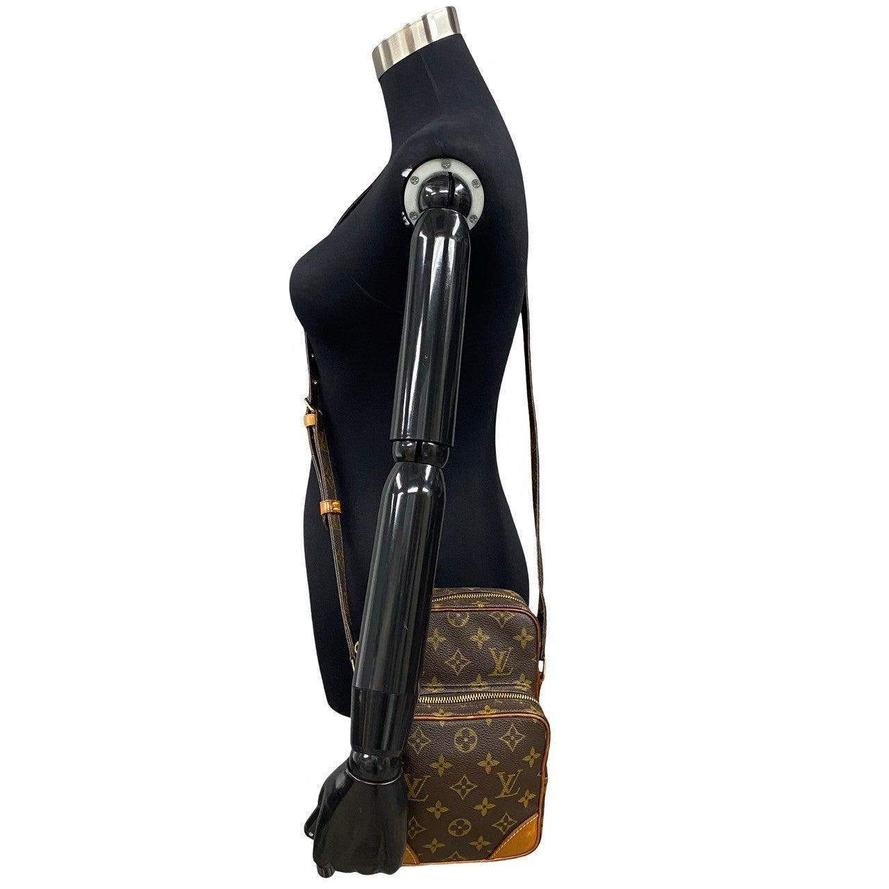LV Monogram Amazon Canvas Crossbody Bag