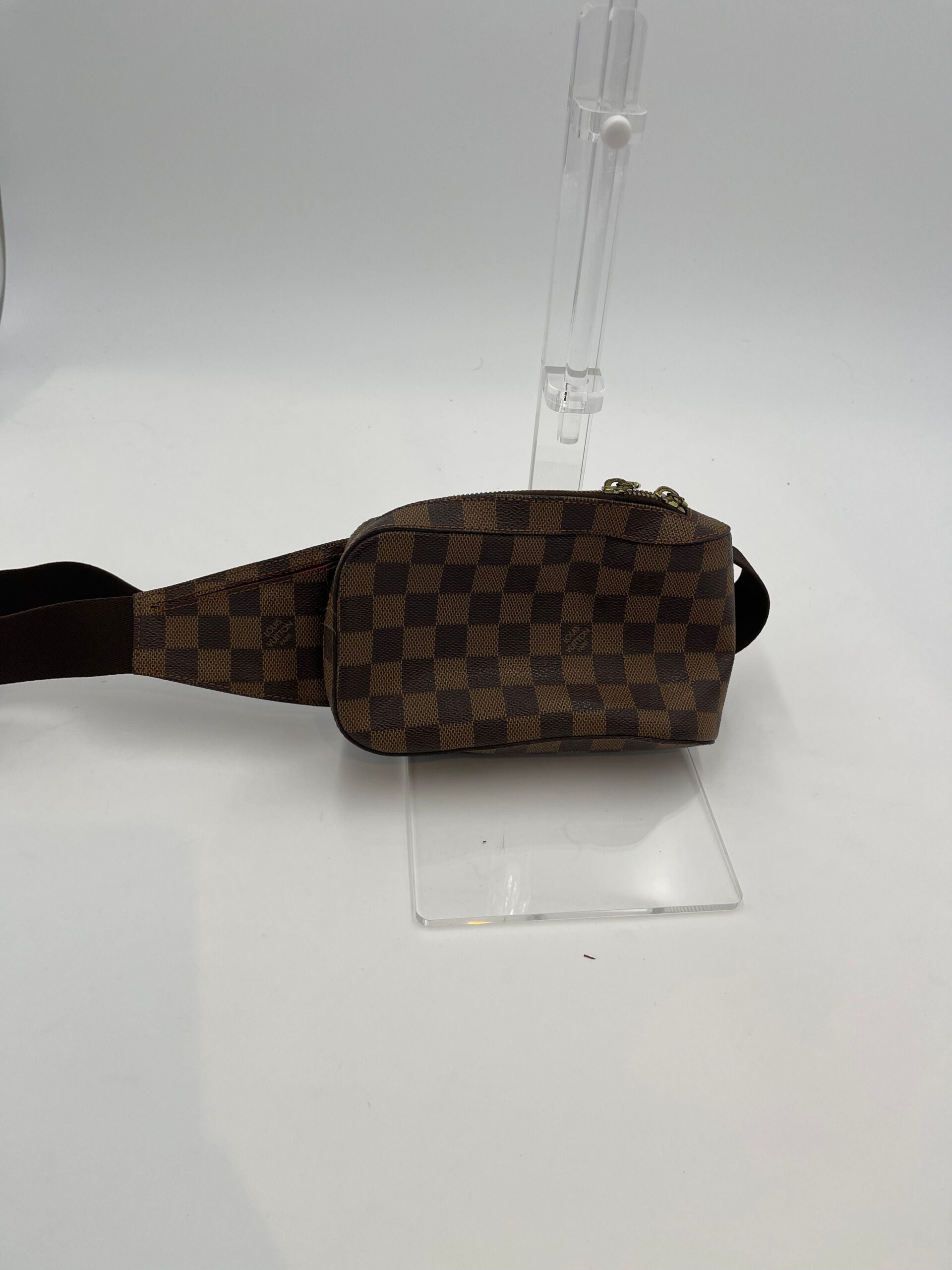 Louis Vuitton Damier Ebene Belt Bag – Brown Crossbody Bags, Handbags AG463O
