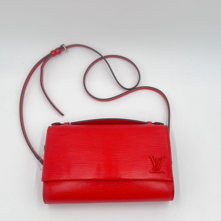 Louis Vuitton Bags Louis Vuitton Clery Handbag Epi Leather Red AG330O | Studio Nafay