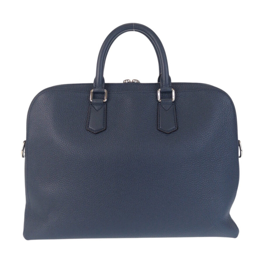 LOUIS VUITTON Business bag leather Navy Taurillon Clemence Victor | Studio Nafay