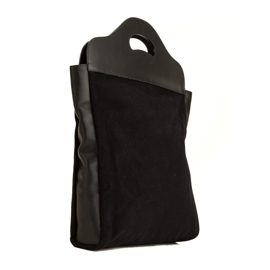 Gucci Black Suede Tote Bag (5101040) - Product Image 2