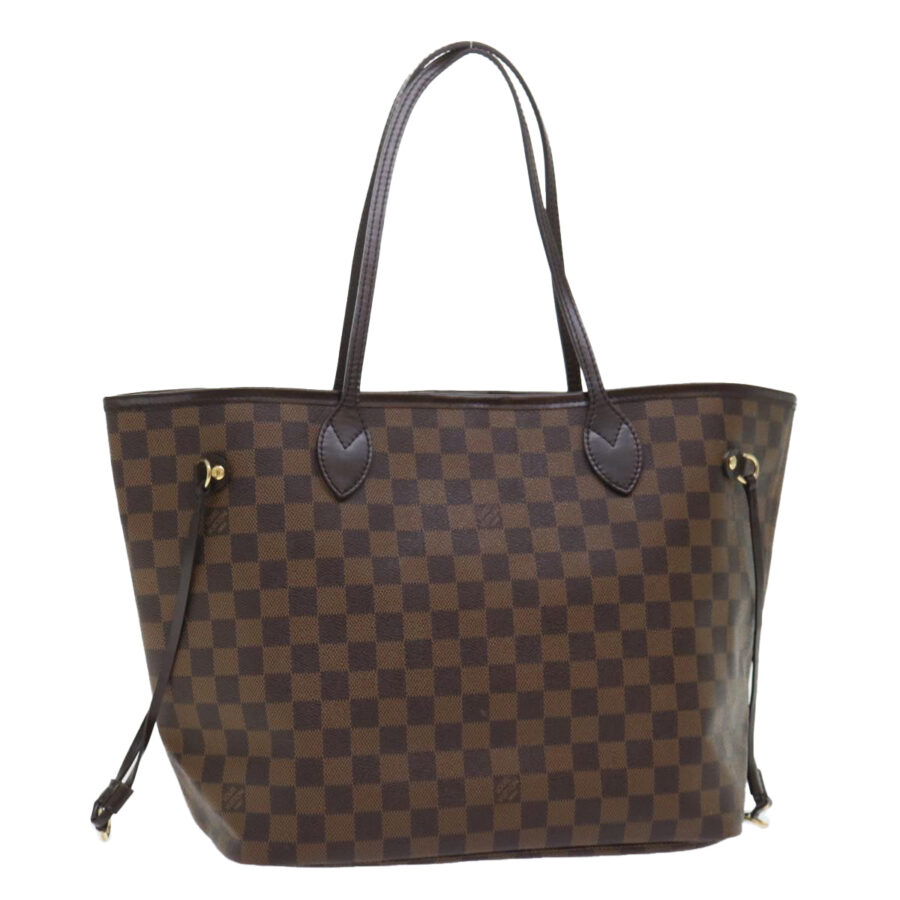 LOUIS VUITTON Damier Ebene Neverfull MM Tote Bag LV Auth 53002 | Studio Nafay