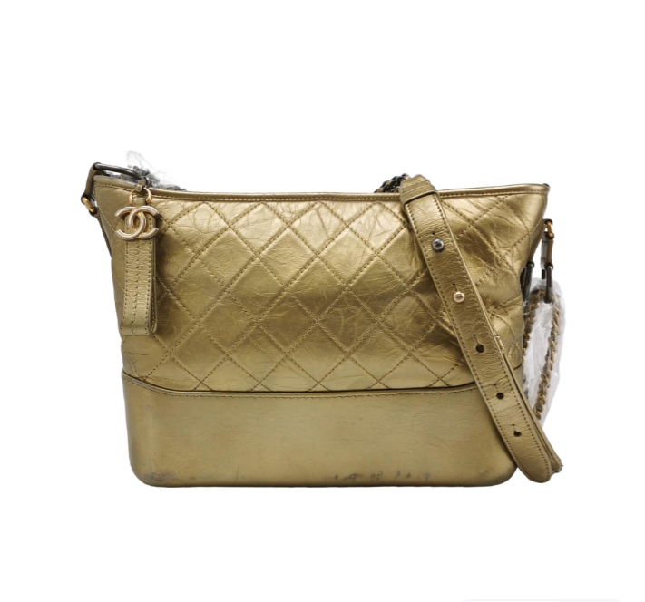 Chanel Gabrielle 27Cm Golden Handbag