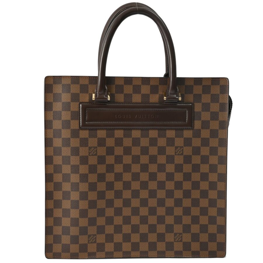 Louis Vuitton Damier Canvas Ebene Or Canvas Damier Canvas Handbag Tote Bag | Studio Nafay