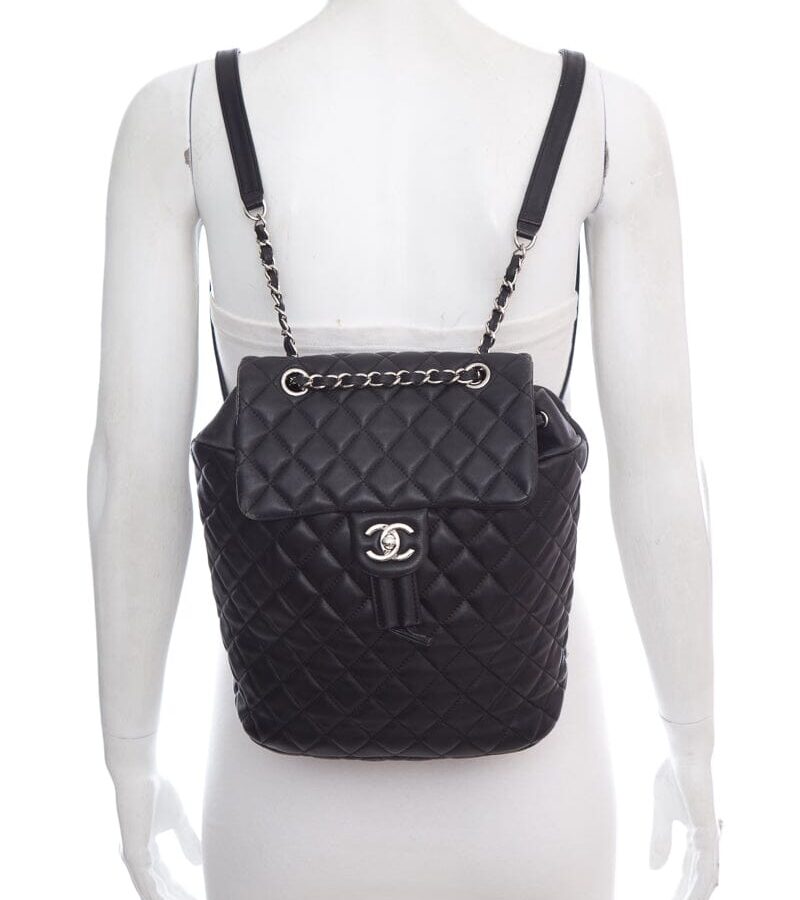 Chanel Black Urban Spirit Backpack | Studio Nafay