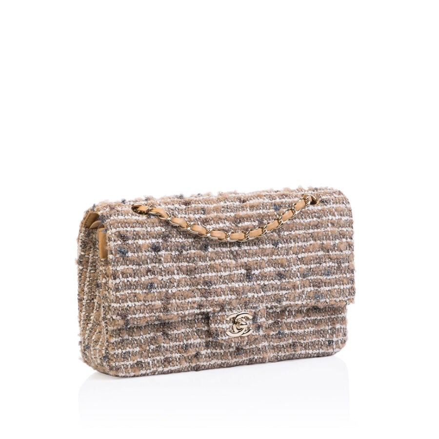 Medium Classic Flap Bag - Tweed | Studio Nafay