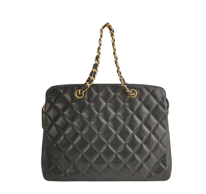 Chanel lambskin chainbag black cm | Studio Nafay