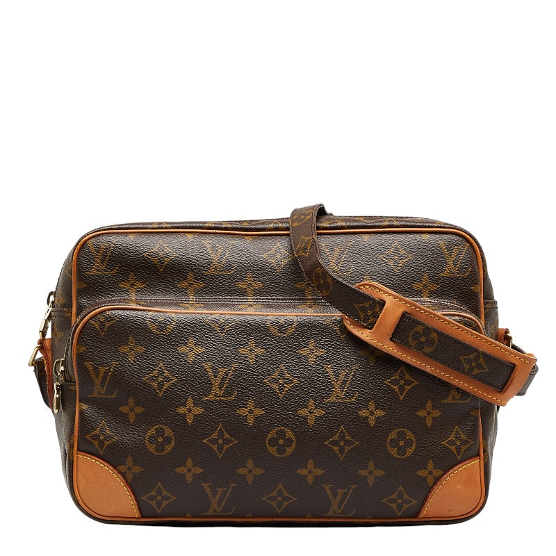 Louis Vuitton Monogram Nile Shoulder Bag Brown PVC Leather Louis Vuitton | Studio Nafay