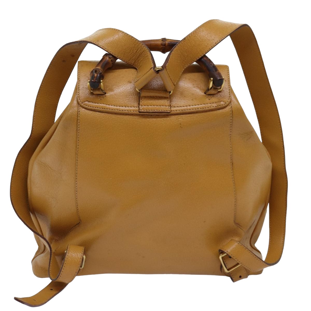 Gucci Bamboo Leather Backpack Bag ()