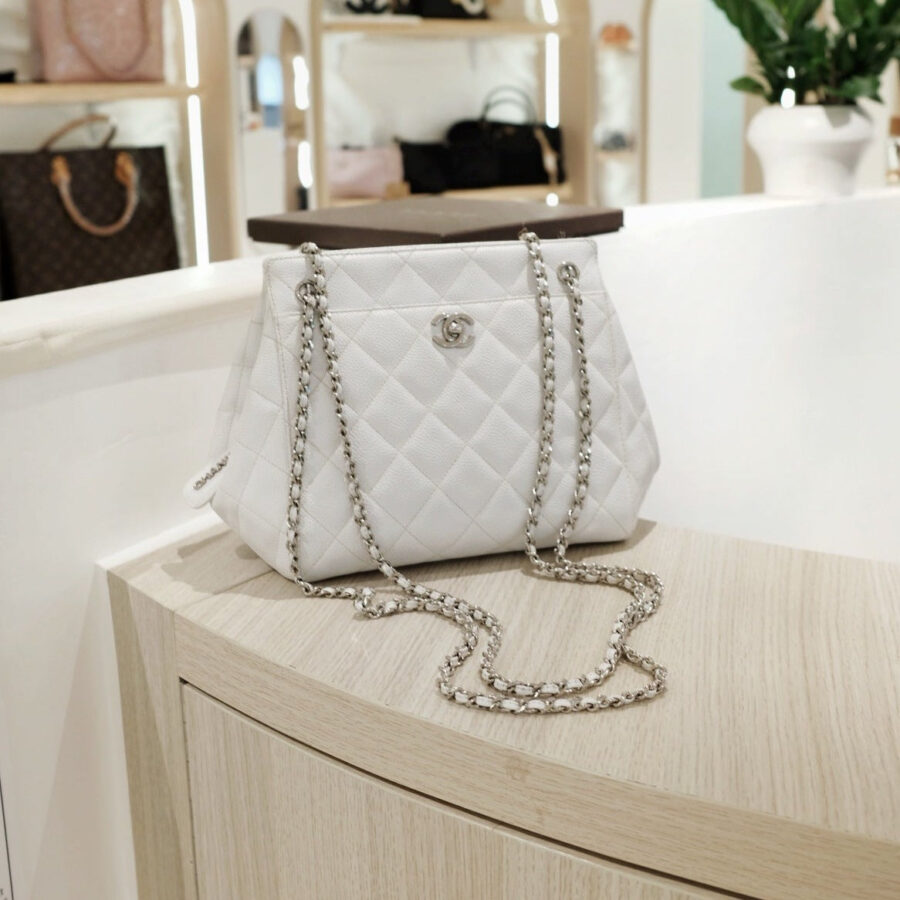 Chanel Caviar Chain Handbag Luxury Designer Handbag | Studio Nafay