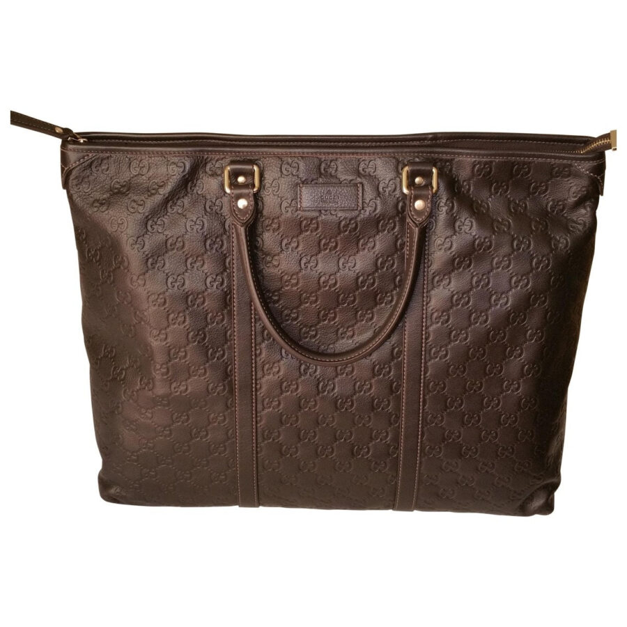 Gucci brown leather handbag | Studio Nafay